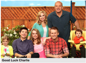 The cast of Good Luck Charlie.