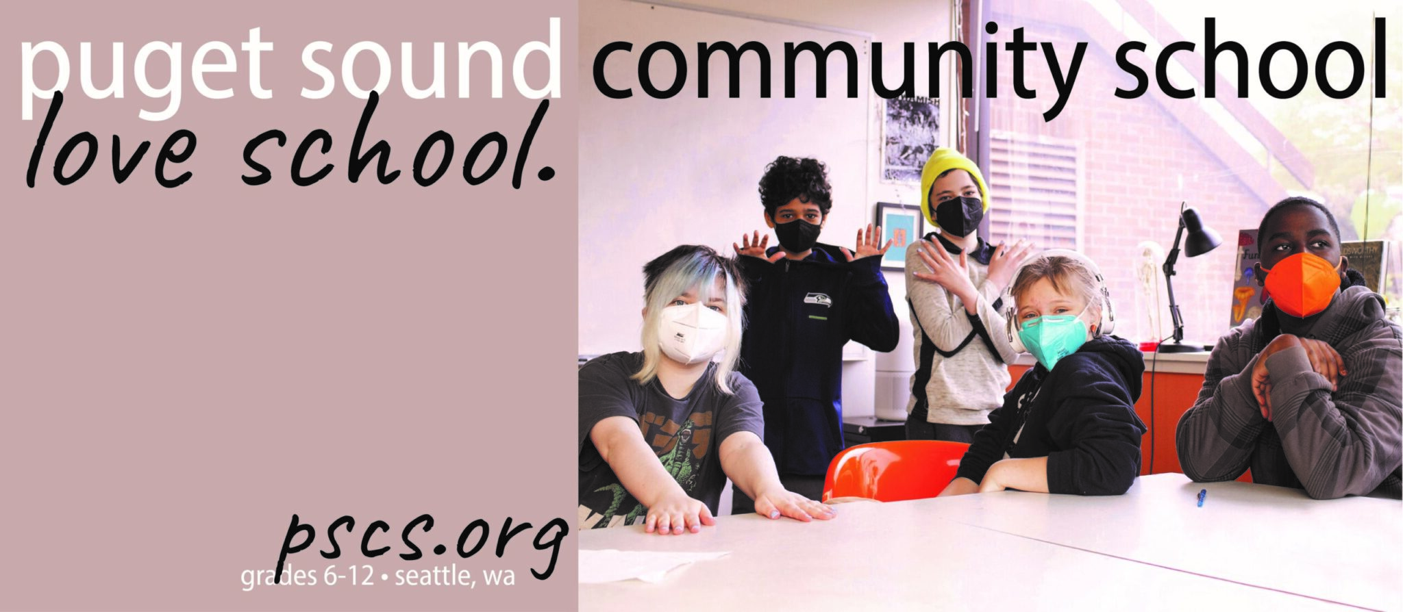 Puget Sound Community School Banner