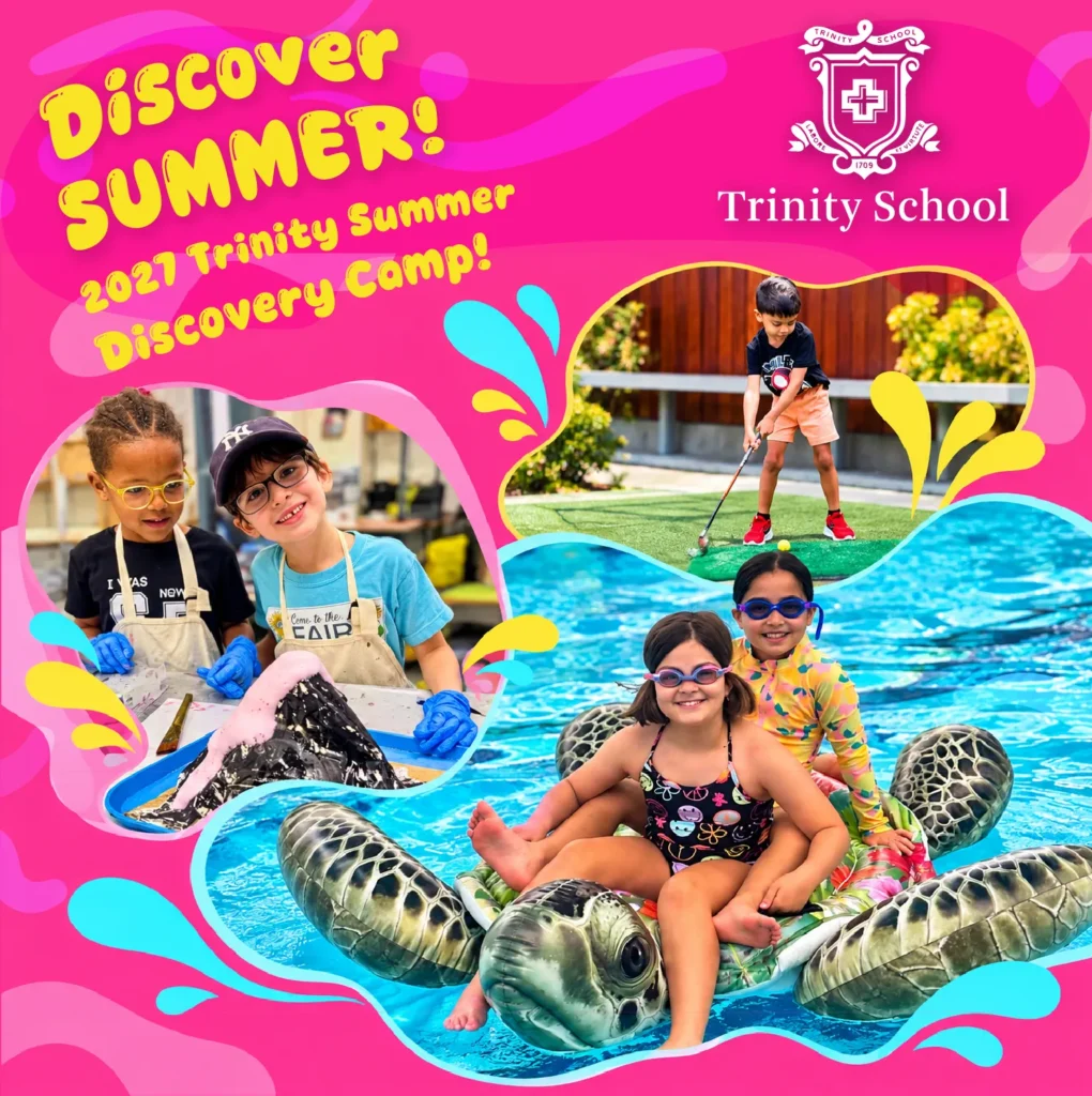 Trinity Discovery Camp side banner ad