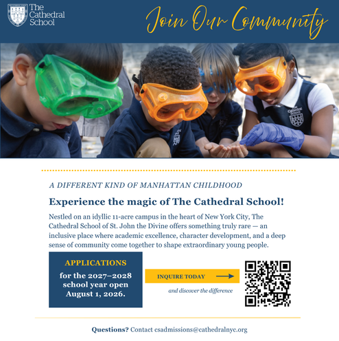 Cathedral School Side Banner Ad