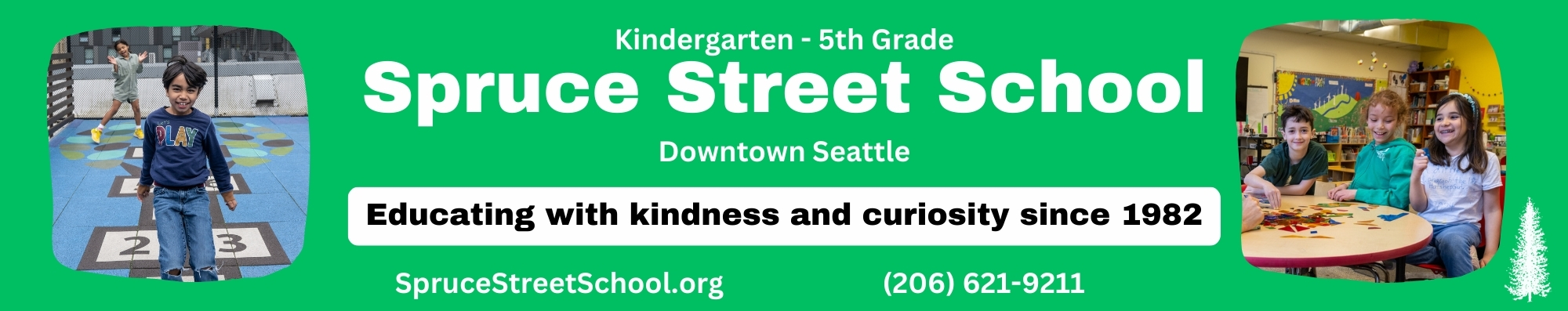 Spruce Street School banner ad