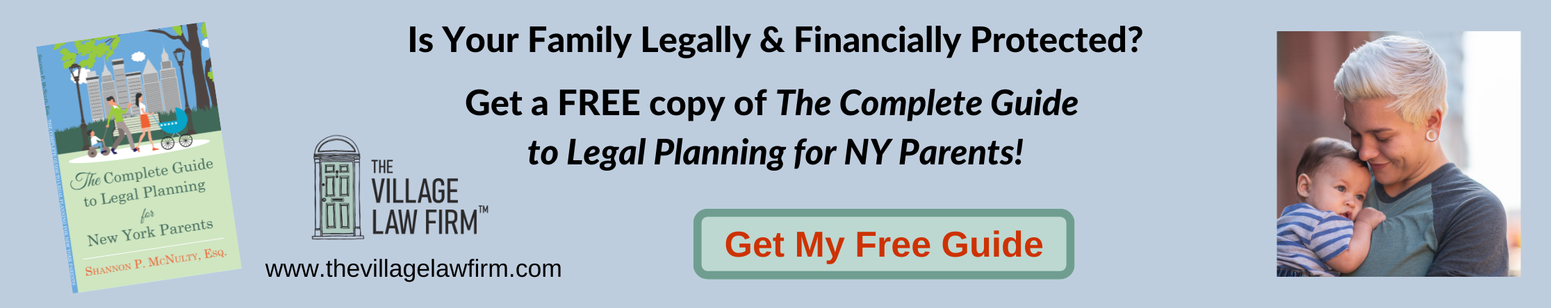 Law Office of Shannon McNulty The Village Law Firm banner ad