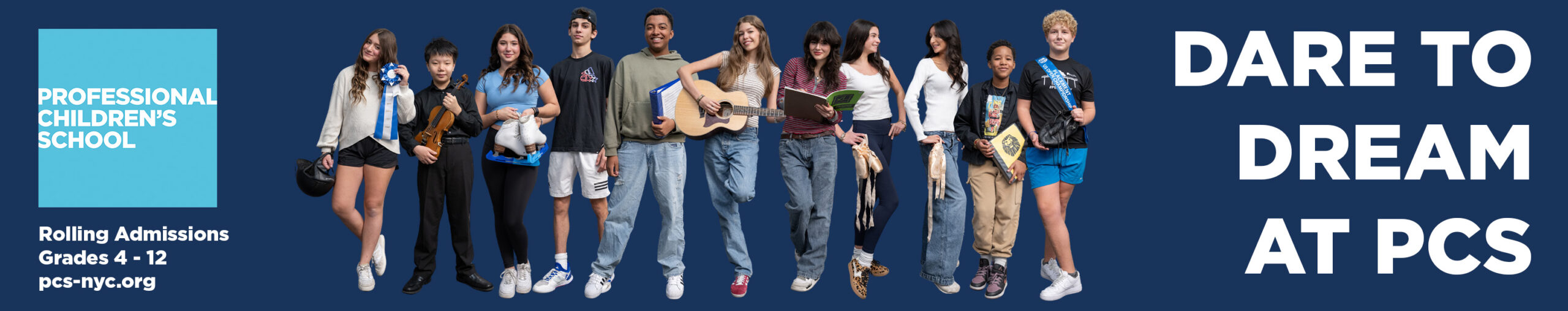 Professional Childrens School Banner