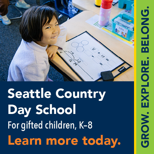 Seattle Country Day School Side banner ad