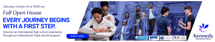 Kennedy International School banner